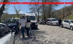 Tunceli’de akıntıya kapılan çocuk vatandaşların müdahalesiyle kurtarıldı