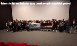 Fırat Üniversitesi öğrencilerinden barışa sinemayla mesaj