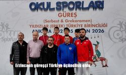 Ankara’daki şampiyonada Erzincanlı sporcudan bronz madalya