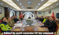 Hakkari’de asayiş bilançosu: Aranan 397 şahıs yakalandı