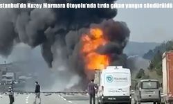 Kuzey Marmara Otoyolu'nda tır alev aldı: Patlamalar nedeniyle otoyol kapatıldı