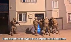 Bayğaralar çetesine 8 ilde darbe: 287 gözaltı, cephanelik ele geçirildi