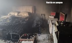 Van Edremit’te Ev Yangını: Maddi Hasar Oluştu