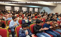 Hakkari’de Çocuk Tiyatrosu: “Seni Yaramaz Virüs” Sahnelendi