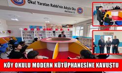 Muş'ta eğitim seferberliği: Gökyazı İlk ve Ortaokulu modern kütüphanesine kavuştu