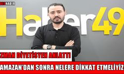 Uzman diyetisyen Büyüközer’den önemli uyarılar: Ramazan sonrası dikkat!