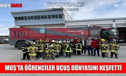 Geleceğin pilotları Muş Sultan Alparslan Havalimanı’nda