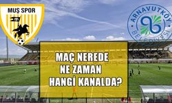 Muşspor, Arnavutköy maçı ne zaman, nerede, hangi kanalda?