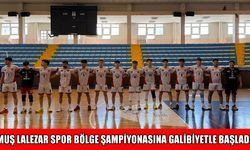 Muş Lalezar Spor, bölge şampiyonasına galibiyetle başladı: 3-0