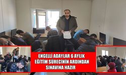 Muş’ta engelli adaylara 6 aylık EKPSS desteği