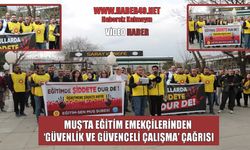 Muş’ta eğitimde şiddete karşı ortak tepki: “Bir kişi daha eksilmeyeceğiz”