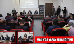 MAUN’da TÜBİTAK destekli yapay zekâ eğitimi başladı