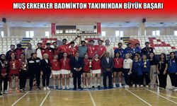 Muş Erkekler Badminton Takımı, Yurtlig Bölge Şampiyonu oldu