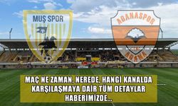 Muşspor-Adanaspor maçının canlı yayını var mı?