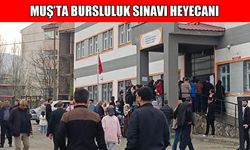 Muş’ta binlerce öğrenci bursluluk için ter döktü