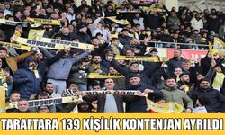 Muşspor’a Aliağa deplasmanı için 139 kişilik taraftar kontenjanı