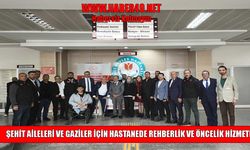 Muş Devlet Hastanesi’nde Şehit Yakınları ve Gaziler için "Vefa Masası" kuruldu