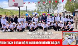Korkut’ta düzenlenen TÜBİTAK Bilim Fuarı’na yoğun ilgi