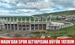 MAUN’da modern spor kompleksi atağı