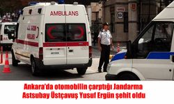 Otomobilin çarptığı Jandarma Astsubay Üstçavuş Yusuf Ergün şehit oldu
