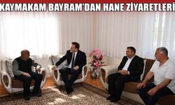 Malazgirt’te Bayram coşkusu: Kaymakam Bayram, evleri ziyaret etti