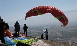 Erzincan Yamaç Paraşütünde Türkiye İkincisi Oldu