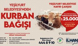 Yeşilyurt Belediyesi'nden kurban bağışı seferberliği