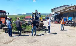 Ardahan'da İlçede doğalgaz altyapı çalışmaları devam ediyor