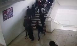 Malatya'da okuldaki deprem paniği kamerada