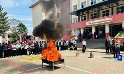 Bingöl’de 6 bin 100 kişiye yangın ve tahliye eğitimi