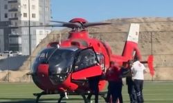 Malatya’da 62 yaşındaki hasta ambulans helikopterle sevk edildi