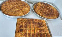 Ağrı’da bayram öncesi evlerde baklava mesaisi başladı