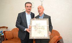 Erzurum’da kahraman gazilere bayram ziyareti