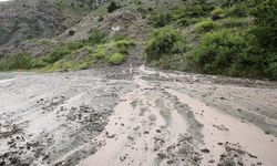 Erzincan-Kemah kara yolunda heyelan: Ulaşım kontrollü sağlandı