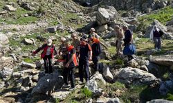 Tunceli’de dağlık alanda mahsur kalan yaralıyı ekipler kurtardı