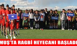 Muş’ta Ragbi grup birinciliği heyecanı seremoniyle başladı
