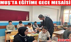 Muş’ta eğitimde fedakarlık örneği: Yeşilce Ortaokulu LGS’ye gece mesaisiyle hazırlanıyor