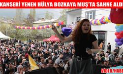 Sanatçı Hülya Bozkaya 5 yıl sonra memleketinde sahneye çıktı
