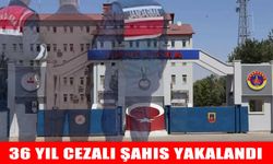Muş’ta 36 yıl hapis cezası ile aranan şahıs yakalandı