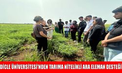 Tarım sektörünün "Ara Eleman" ihtiyacını Dicle Üniversitesi karşılıyor