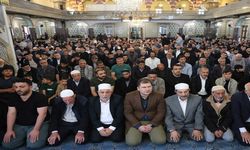 Elazığ’da bayram namazında camiler doldu