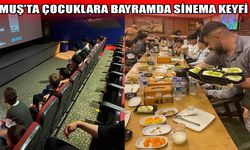 Muş’ta çocuklara Kurban Bayramı’nda sinema keyfi