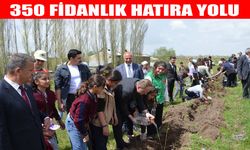 Bulanık’ta “Hatıra Yolu” projesiyle 350 fidan toprakla buluştu