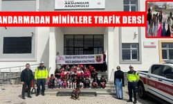 Malazgirt’te miniklere eğlenceli trafik semineri
