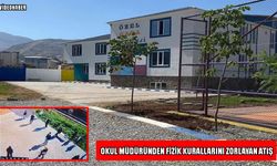 Muş Özel Çapa Fen Lisesi’nde fizik kurallarını zorlayan atış