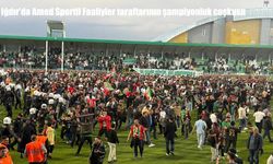 Iğdır’da Amed Spor taraftarının şampiyonluk coşkusu