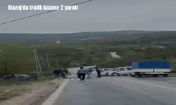 Elazığ'da trafik kazası: 2 yaralı