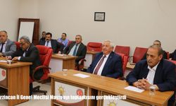 Erzincan İl Genel Meclisi Mayıs ayı toplantısını gerçekleştirdi