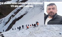 Günler süren bekleyiş sona erdi: Çığ altında kalan çoban 125 gün sonra bulundu