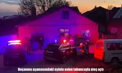 Bolu’da dehşet: Boşanma aşamasındaki eşinin evine ateş açıp kaçtı